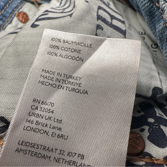 Free People Aster Straight Leg Jeans Sz 27S - Picture 7 of 11